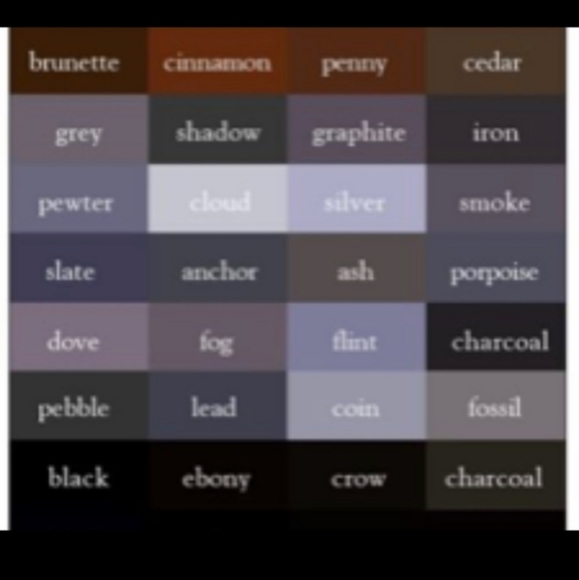 Color chart - Picture 8 of 8